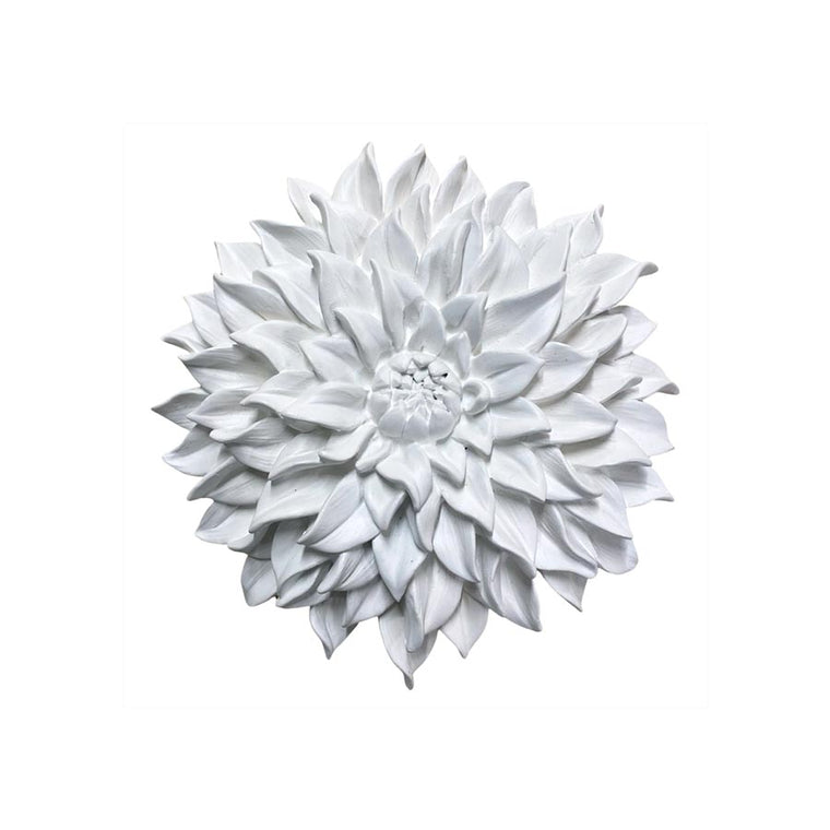 White Flower Wall Art