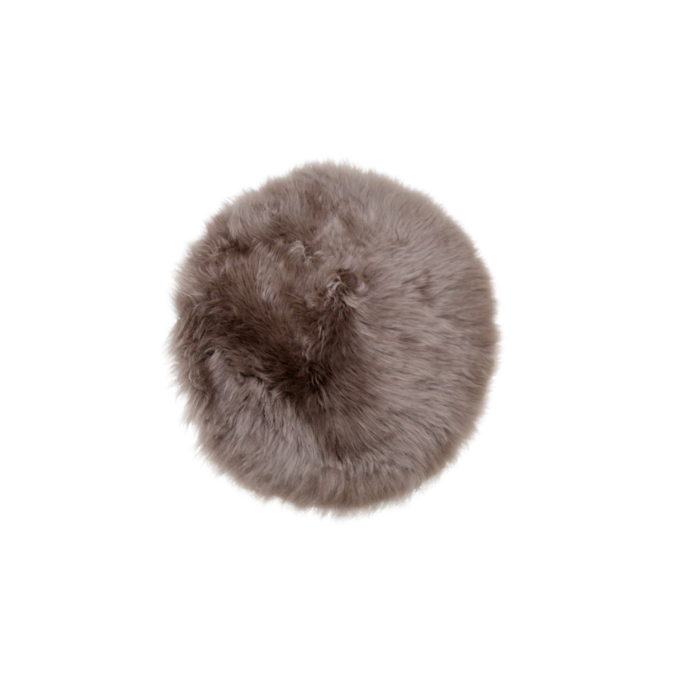 Longwool Sheepskin Seat 37cmDia - Vole