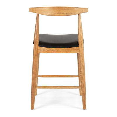 Elbow Barstool Natural Oak