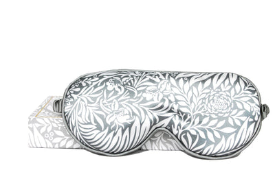 Grey Larkspur Satin Eye mask