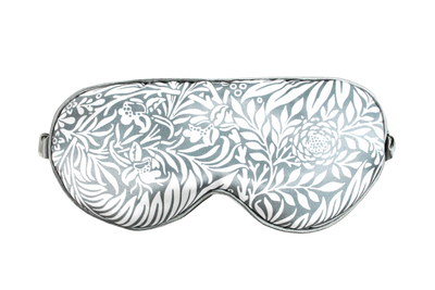 Grey Larkspur Satin Eye mask