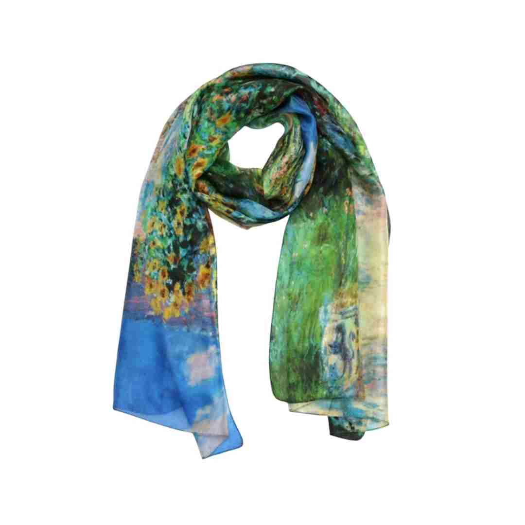 Namaskar Silk Monet Scarf