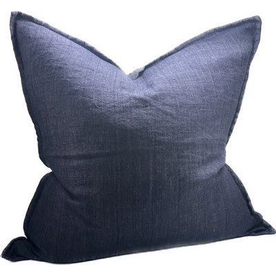 Linen Cushion - Denim