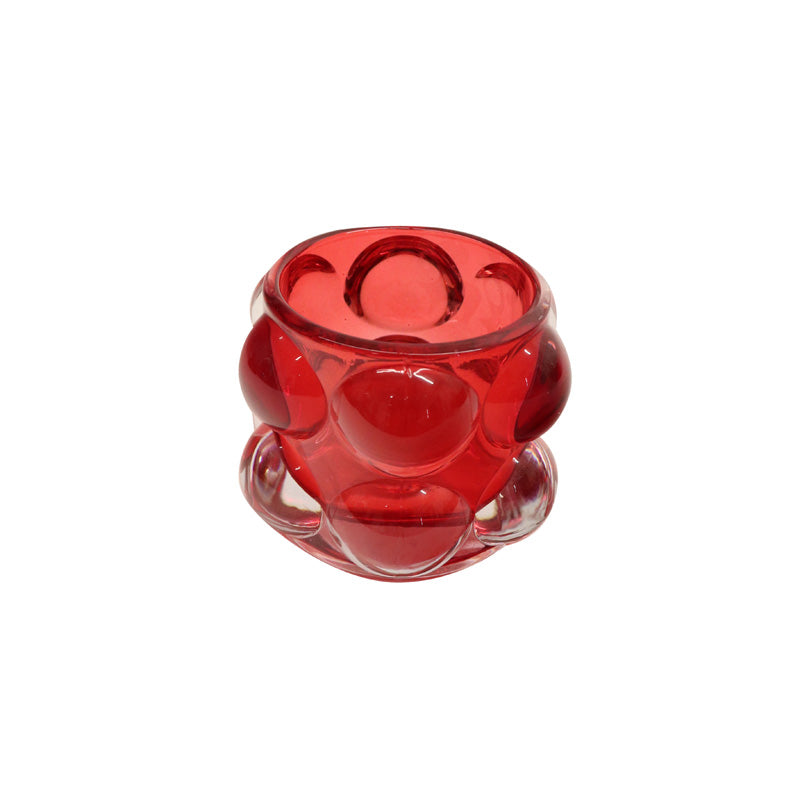 Bubble Tealight Red