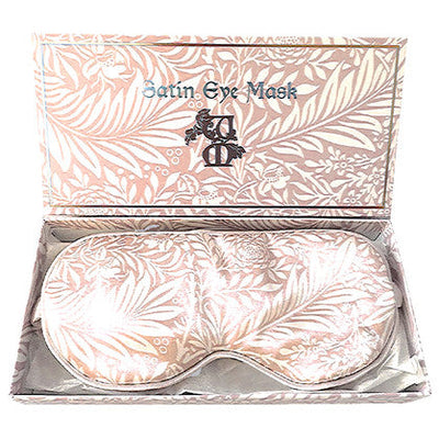 Rose Gold Larkspur Eye Mask