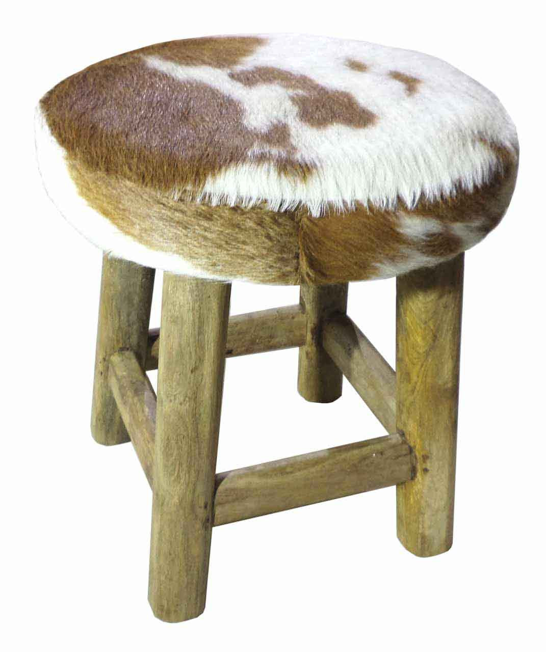 Jake Stool Tan Hide