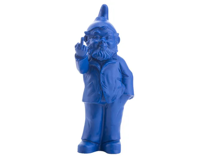 Pop Gnome with Finger - Blue