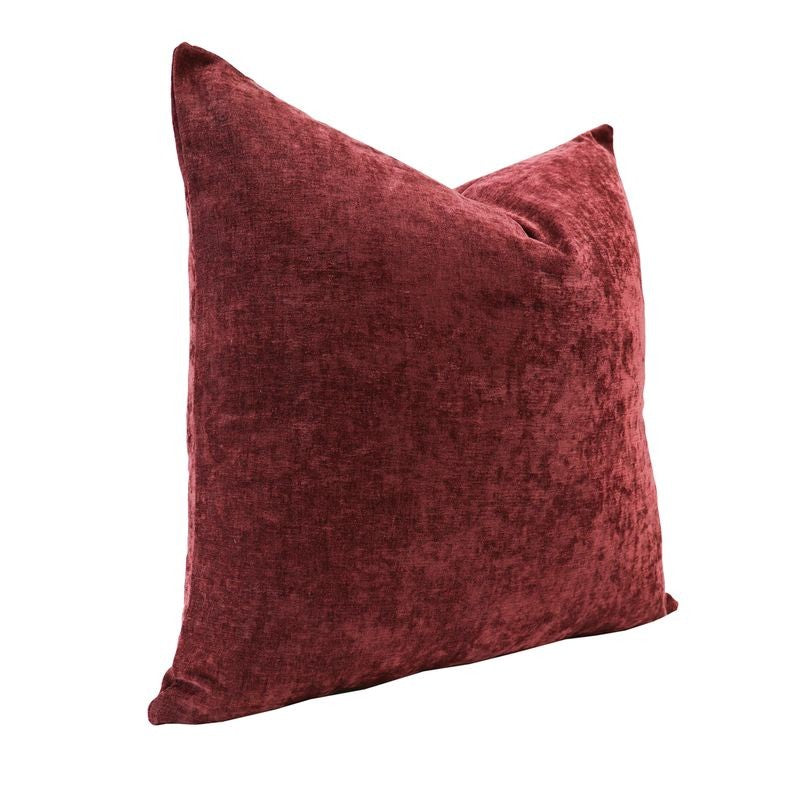 Lennox Cushion Oxblood Cream Design lennox-cushion-oxblood-cream-design