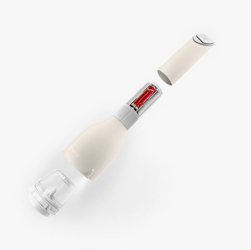 Finamill -  Spice Grinder White Gloss Plus 2 FinaPods PRO Plus