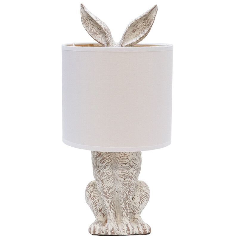 Bunny Table Lamp St/Whte