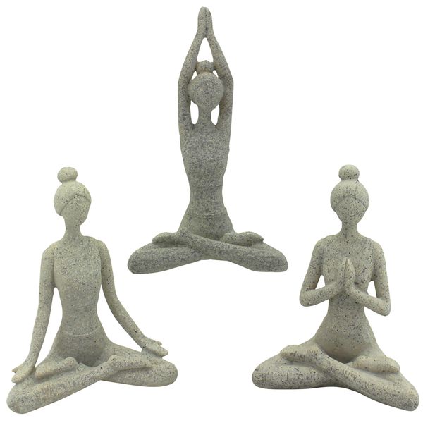 Yoga Ladies Set/3 13cm