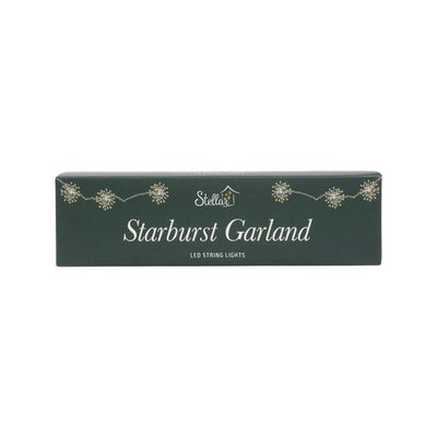 Stellar LED Starburst Seed Lights Garland